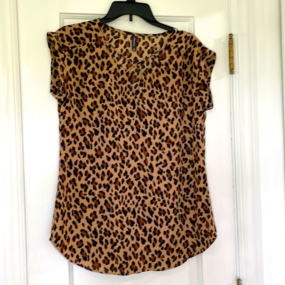MASSINI animal print top S